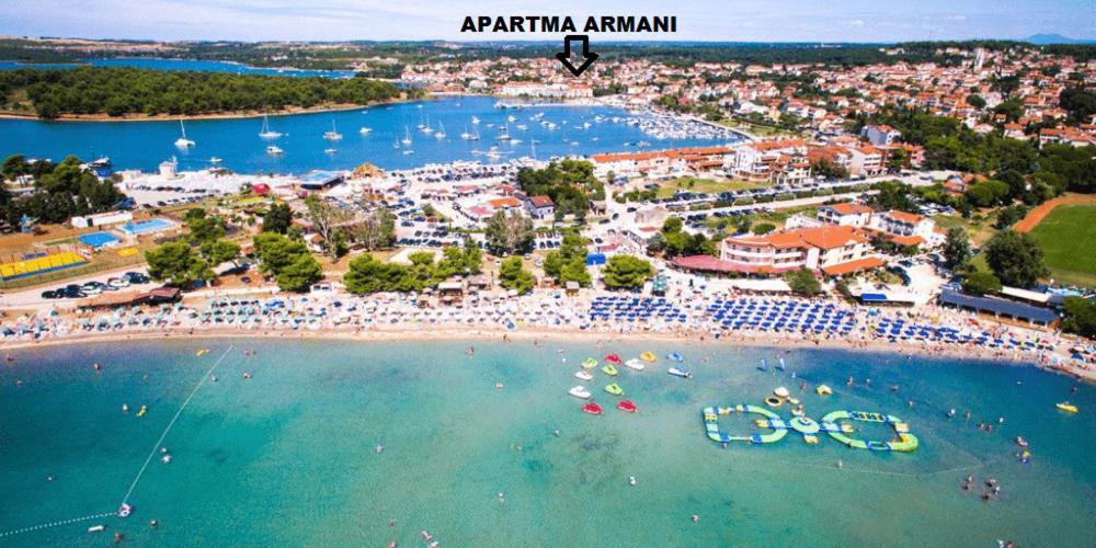 Armani Apartment Medulin Buitenkant foto
